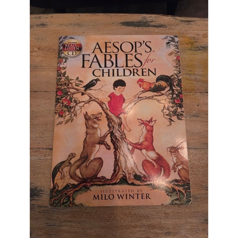 Milo Winter Aesop's Fables for Children (Paperback) Dover Read and Listen